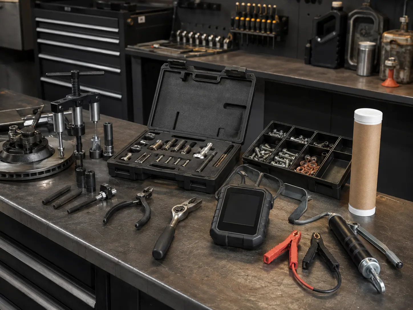 Automotive tools and maintenance supplies